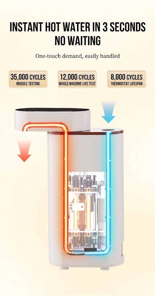 Portable Instant Hot Water Dispenser