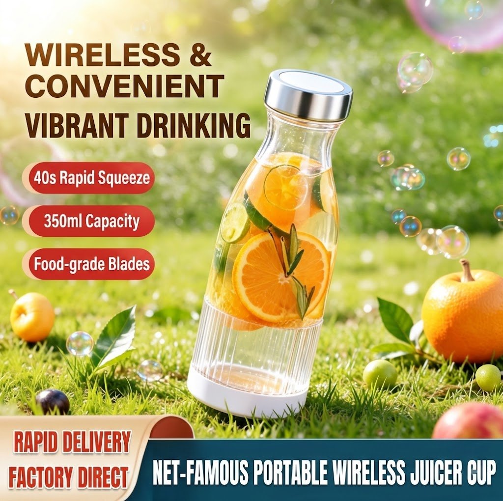 Portable USB Blender Bottle (350ml) - Image 3